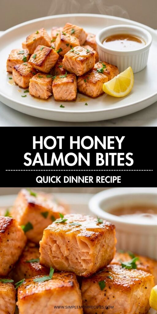 Hot Honey Salmon Bites Recipe
