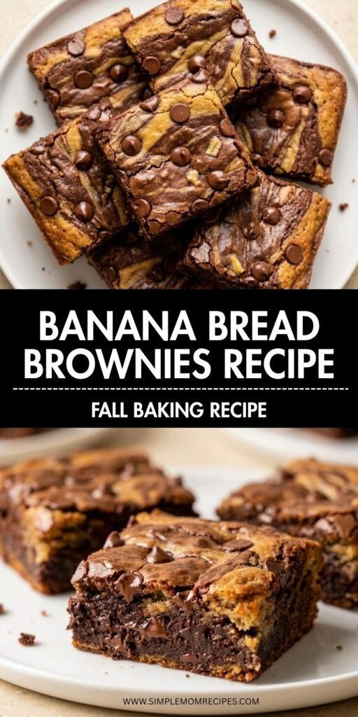 Banana Bread Brownies Recipe