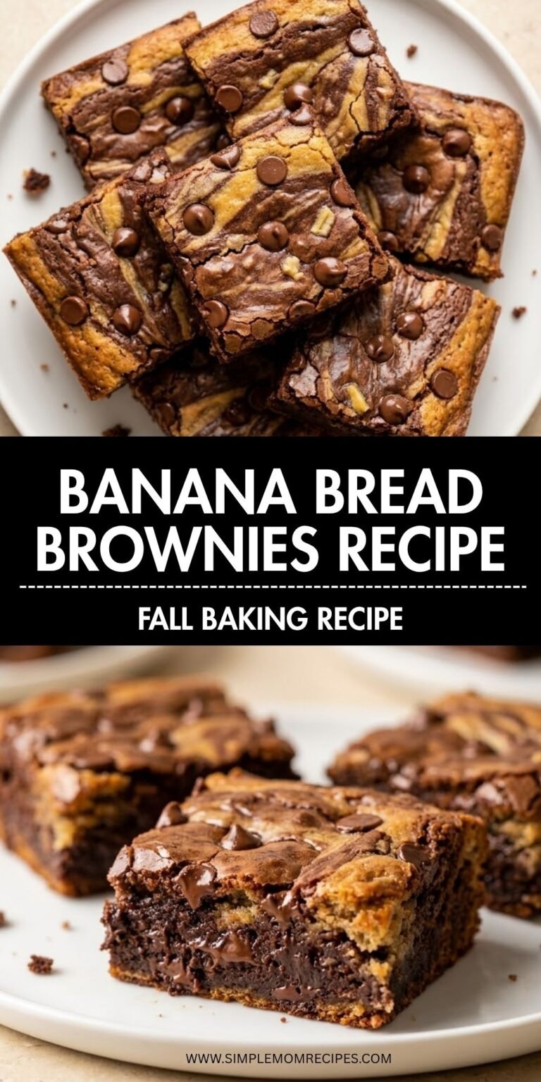 Banana Bread Brownies Recipe