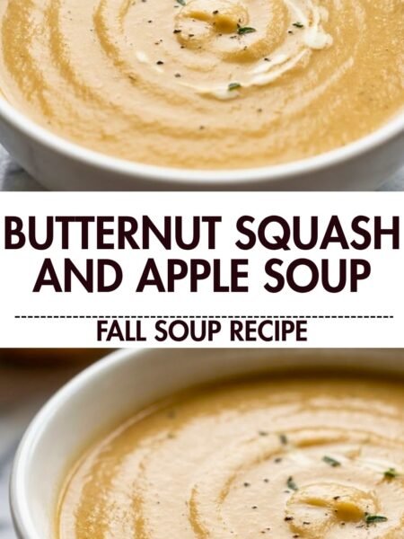 Butternut Squash and Apple Soup Recipe