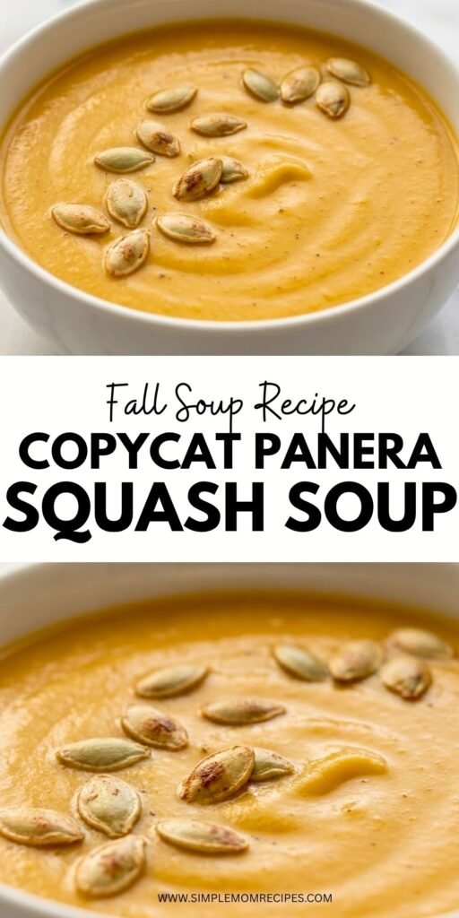Copycat Panera Autumn Squash Soup Recipe