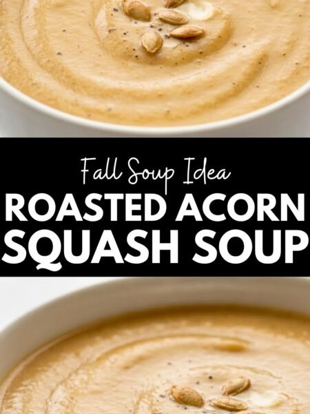Roasted Acorn Squash Soup Recipe