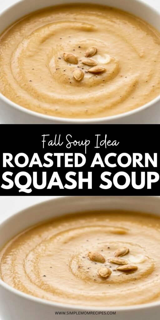 Roasted Acorn Squash Soup Recipe